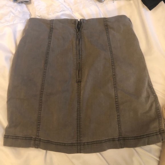 Free People Modern Femme Denim Mini - Picture 4 of 4